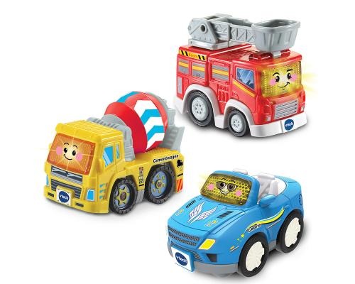 Speelfiguur Vtech Trio Pack Collin, Sepp & Bram | Toet Toet Auto's