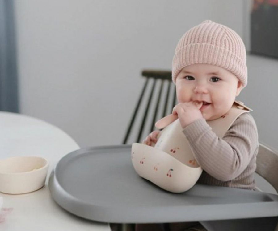 Bestek Mushie First Feeding Baby Spoon, lepel