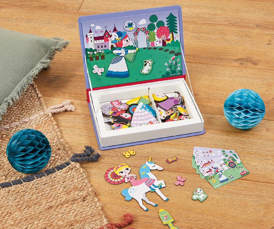 Magnetisch speelgoed Janod Princesses | Magneti Book