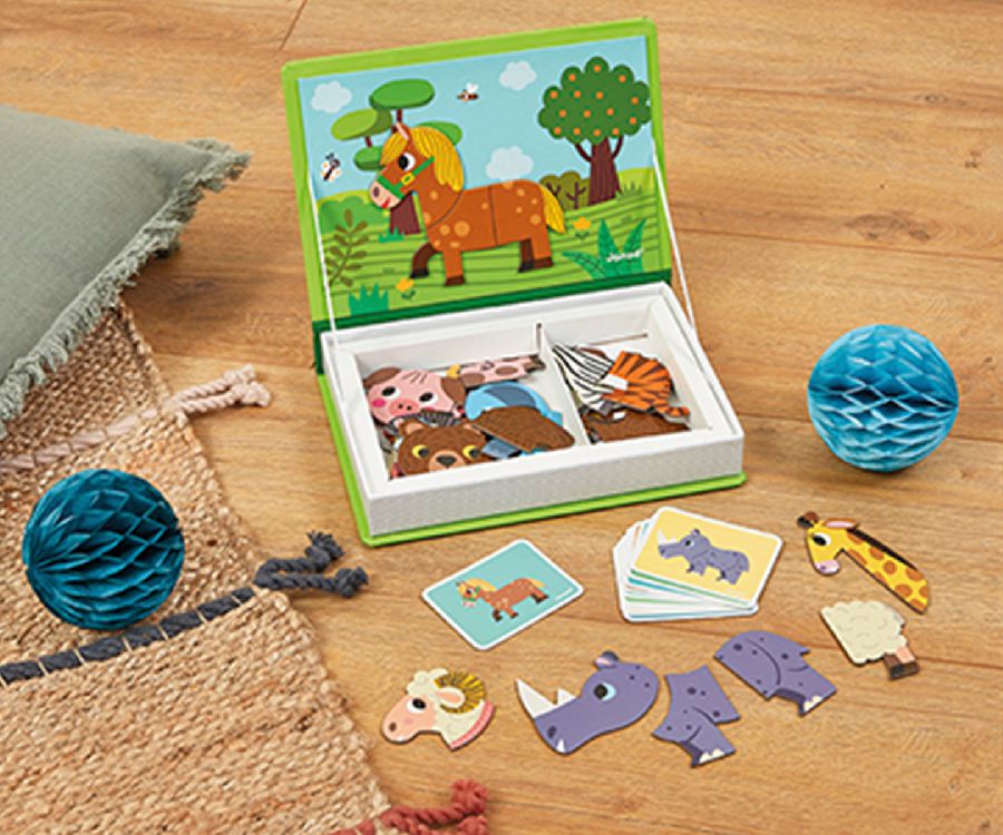 Magnetisch speelgoed Janod Animals | Magneti Book