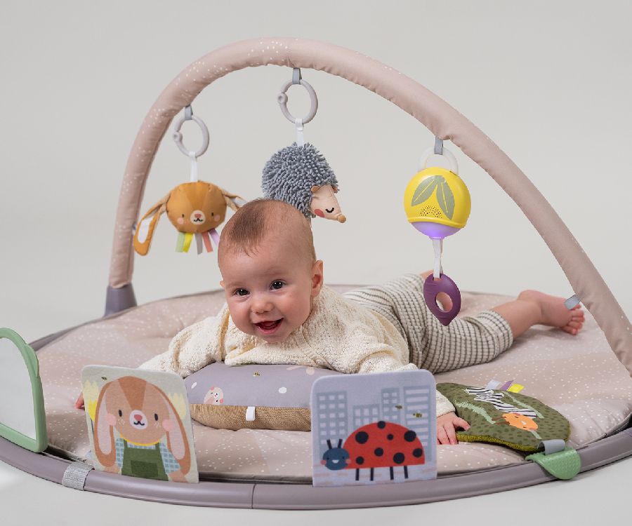 Speeltapijt met speelboog Taf Toys Tummy-Time Activity Gym