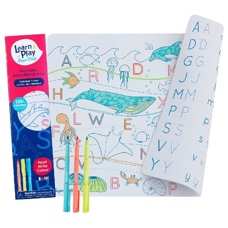 Kleuren Super Petit Learn & Play reversible mat