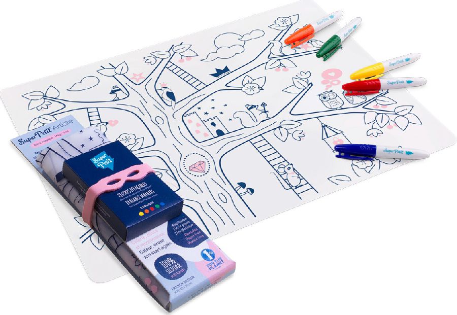 Kleuren Super Petit Colouring mat | Artiste