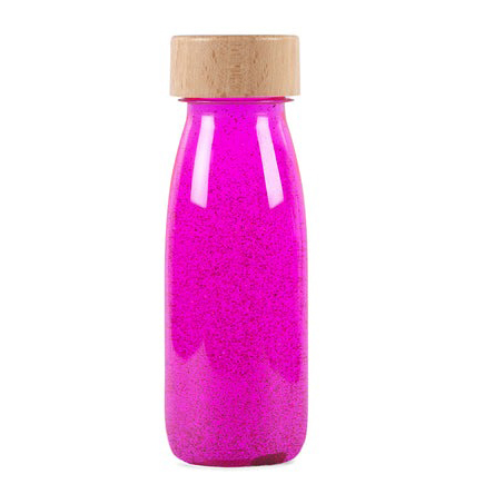 Gevulde fles en figuur Petit Boum Float Bottle