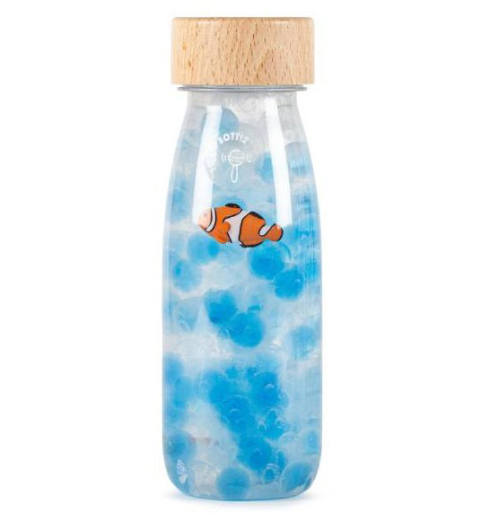 Gevulde fles en figuur Petit Boum Sound Bottle