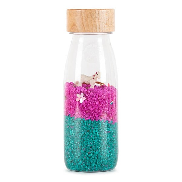 Gevulde fles en figuur Petit Boum Sound Bottle