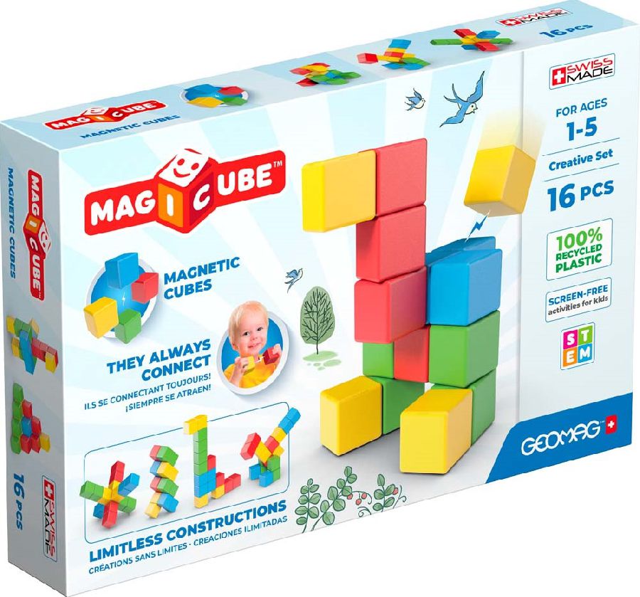 Magnetisch speelgoed Geomag Creative Set | MagiCube