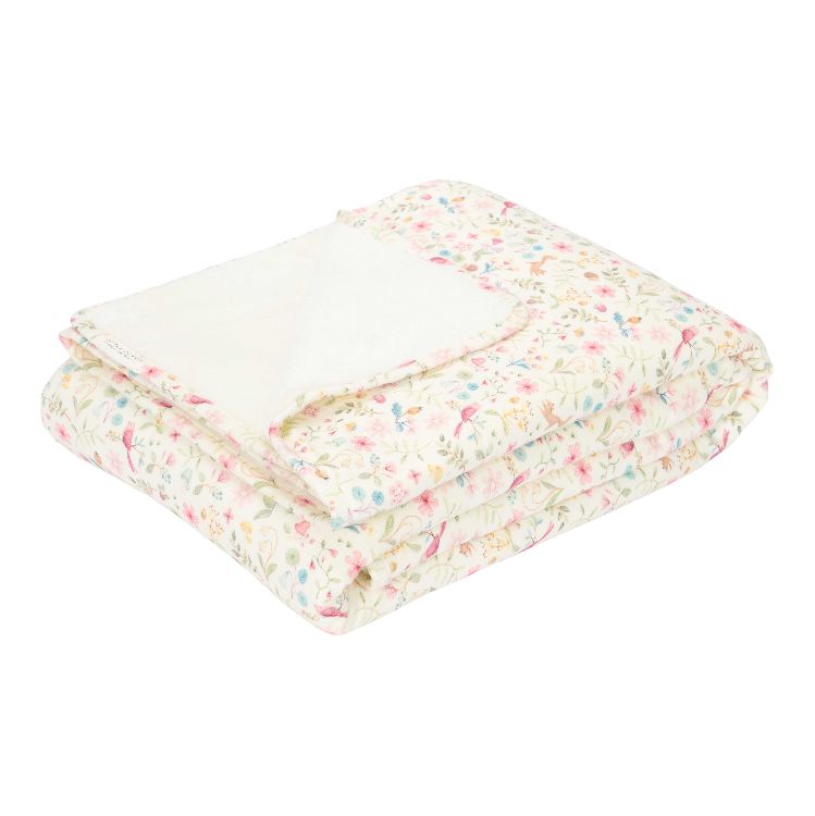 Deken Little Dutch Ledikantendeken, geschikt voor babybed 60x120/babybed 70x140 | Fairy Garden