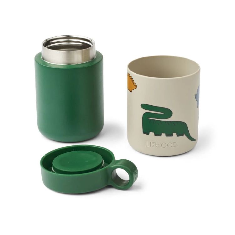 Thermos pot / food jar Liewood Kian | Dinosaurs