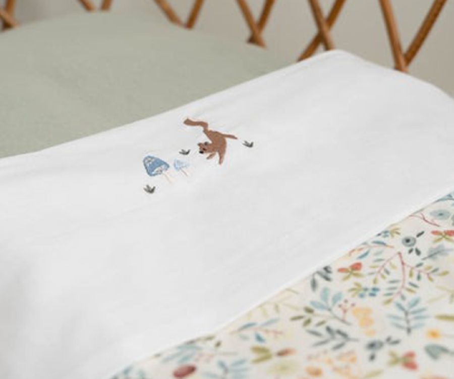 Laken Little Dutch Ledikantlaken, geschikt voor babybed 60x120/babybed 70x140 | Forest Friends