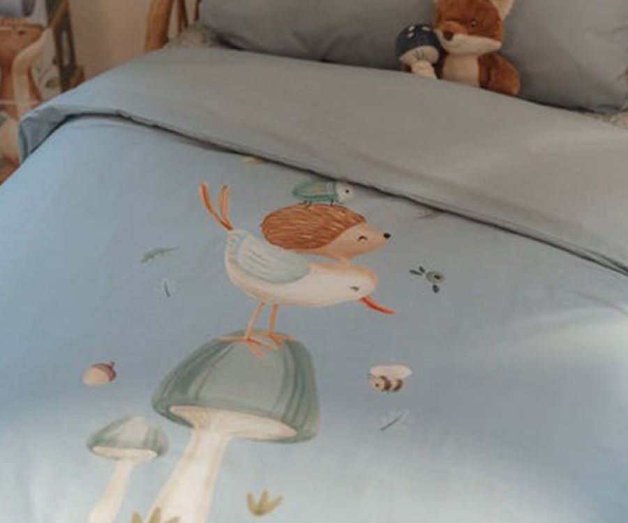 Donsovertrek Little Dutch, geschikt voor babybed 60x120/babybed 70x140 | Forest Friends