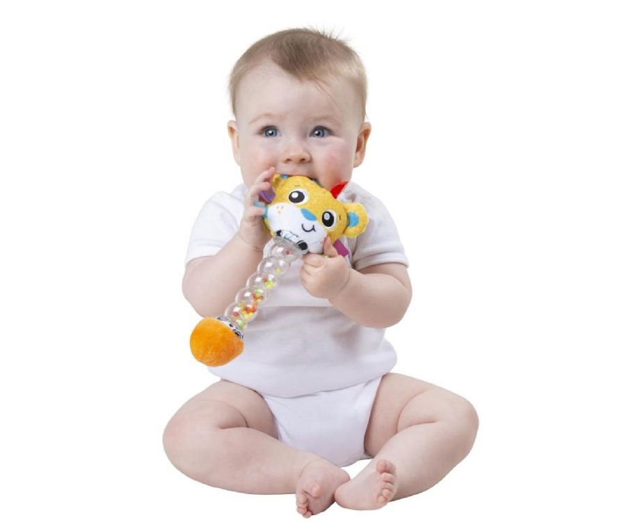 Rammelaar PLAYGRO Safari shaker rain rattle stick | Essentials