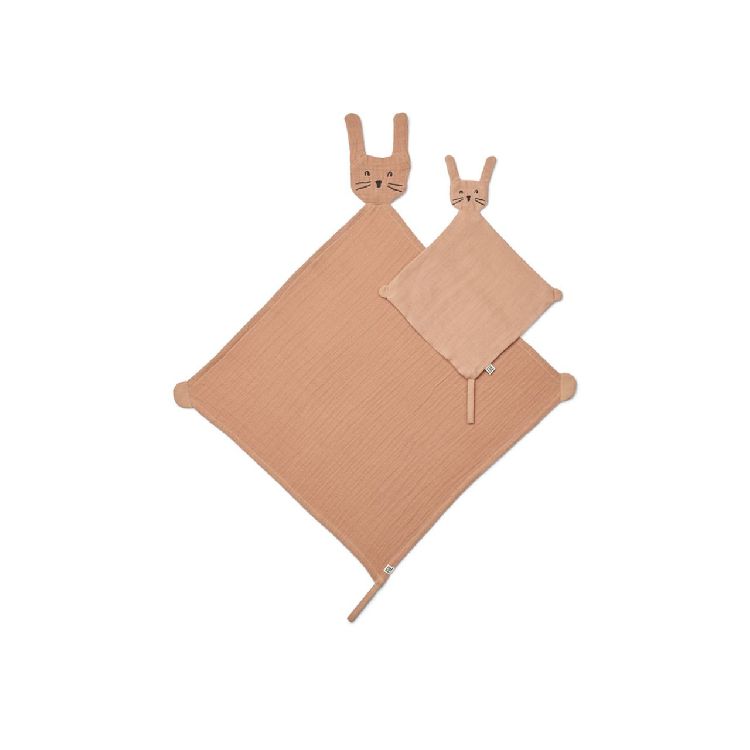 Knuffel Liewood Alya Set, knuffeldoek / doudou | Rabbit