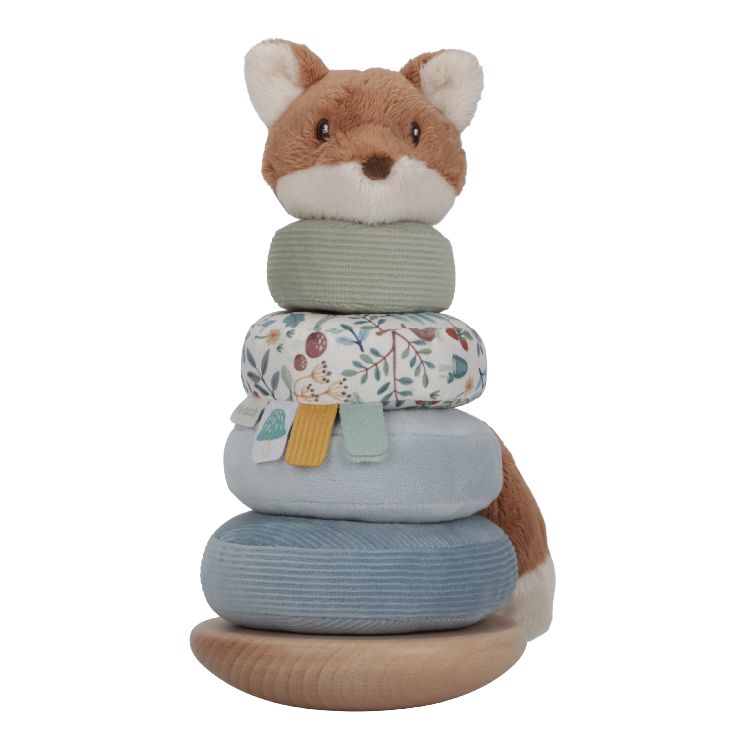 Stapelpyramide Little Dutch made by Tiamo Soft ring piramide | Forest Friends