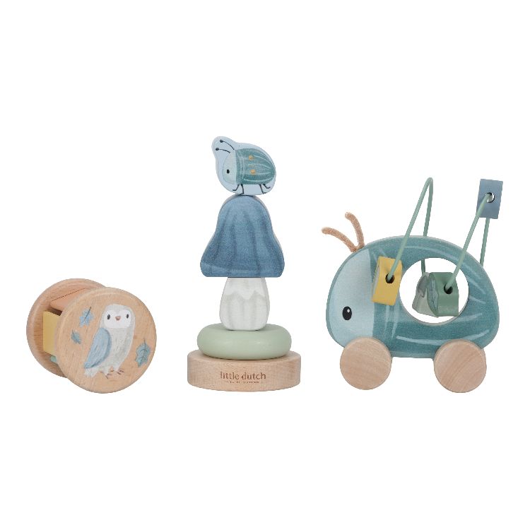 Educatief speelgoed Little Dutch made by Tiamo Giftset | Forest Friends