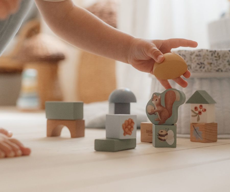 Blokken Little Dutch made by Tiamo Bouwblokken | Forest Friends