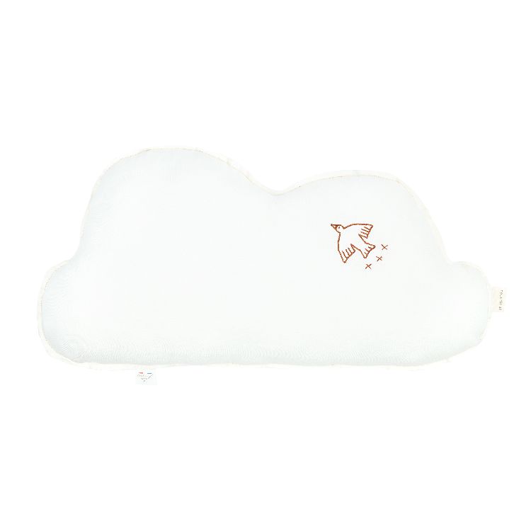 Sierkussen Nobodinoz Cloud Cushion Embroidery, kussen met vaste sloop | L1N0