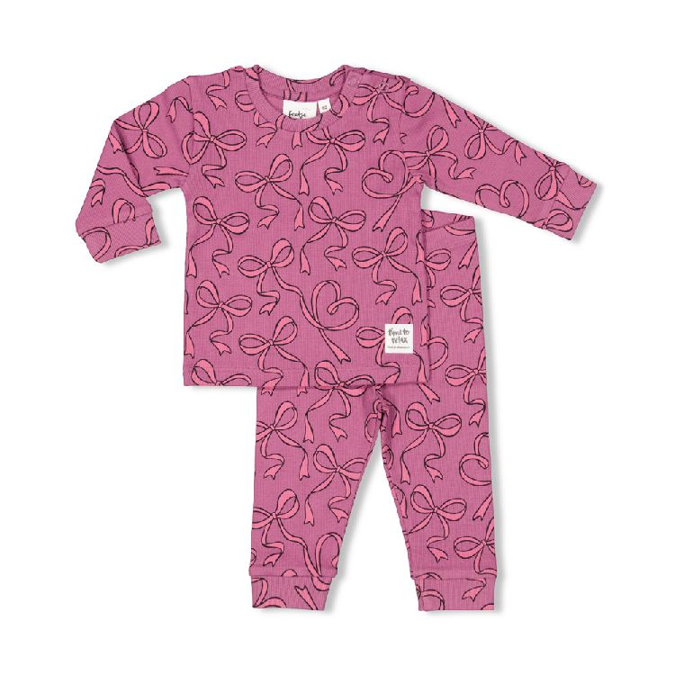 Nachtkledij Feetje Bibi Bow, pyjama 2-delig | Premium sleepwear by Feetje