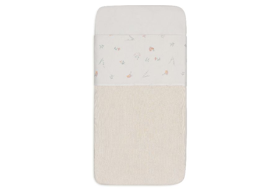 Laken Jollein, geschikt voor babybed 60x120/babybed 70x140 | Lovely Birds