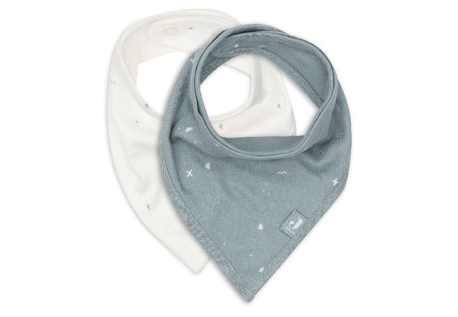 Spuugdoekje Jollein Bib bandana | Twinkling sea green