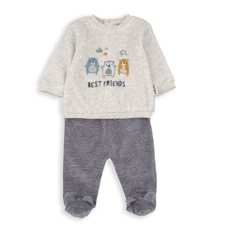 Nachtkledij Babybol, pyjama 2-delig | Just Bear Friends