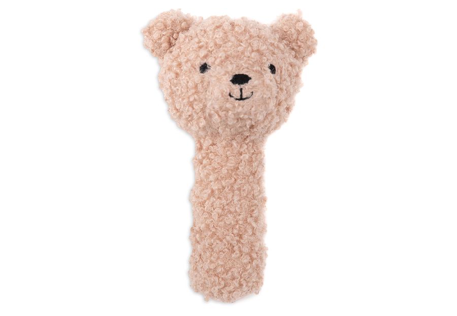 Rammelaar Jollein Rattle | Teddy Bear wild rose