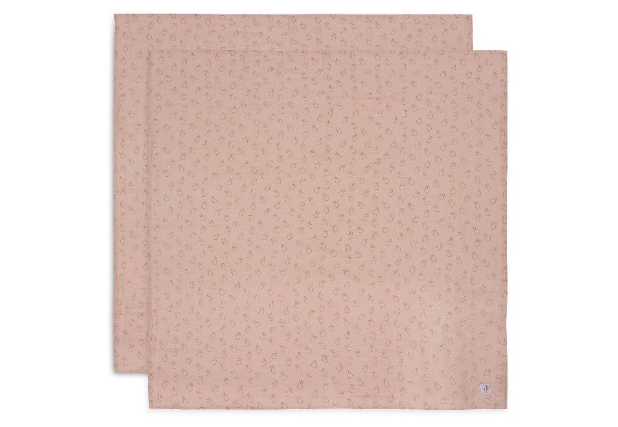 Tetra doek Jollein Large | Miffy Silhouettes wild rose