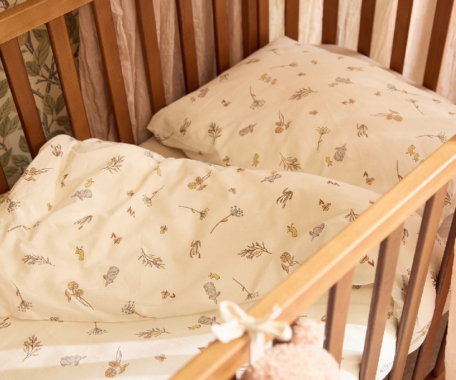 Donsovertrek Jollein, geschikt voor babybed 60x120/babybed 70x140 | Riverside