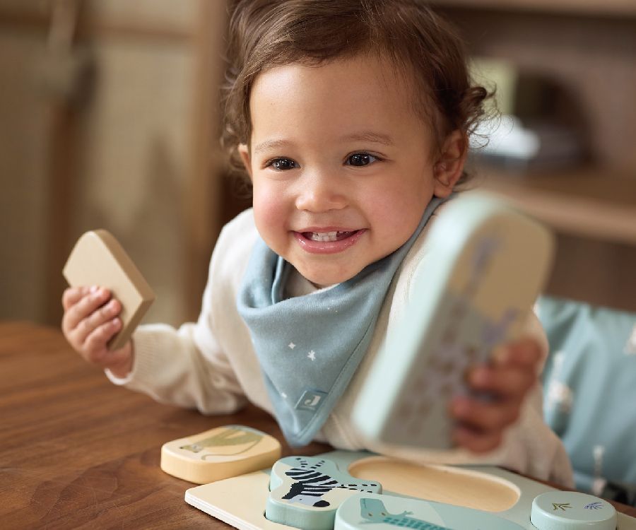 Spuugdoekje Jollein Bib bandana | Twinkling sea green