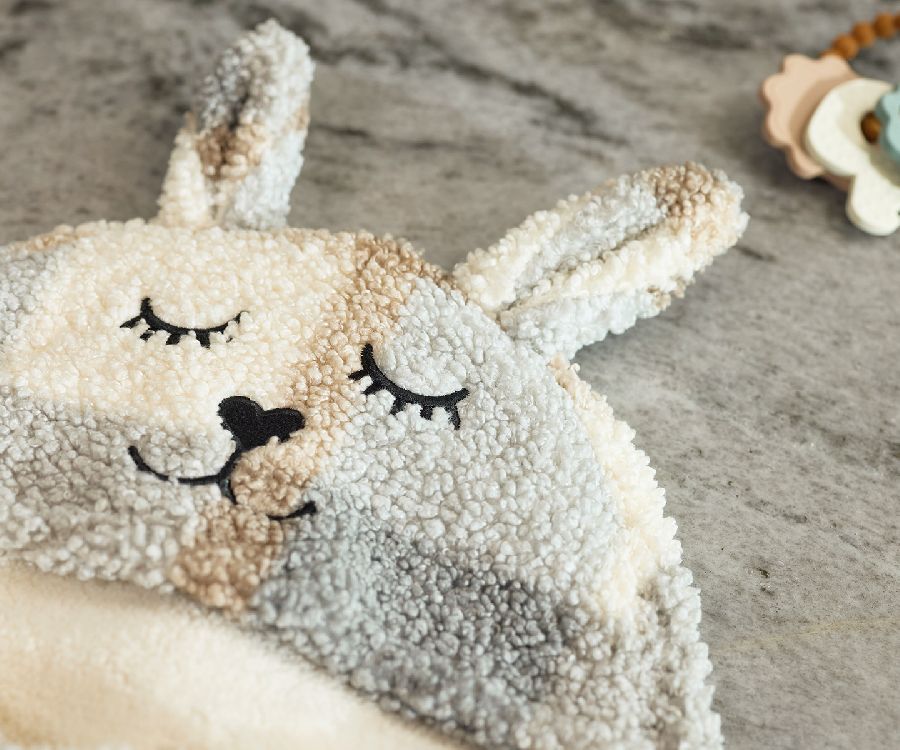 Wikkeldeken Jollein | Bunny/Check Boucle