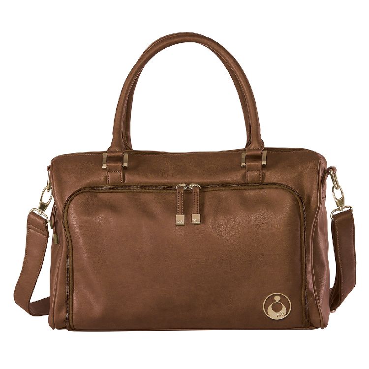 Verzorgingstas Isoki, draagtas met luiermat | Double zip satchel