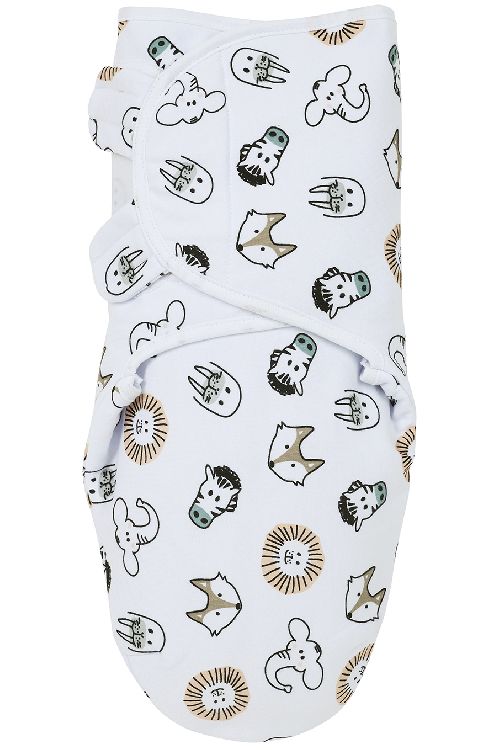 Inbakeren Meyco Baby Swaddle, 0 - 3 maand | Animal