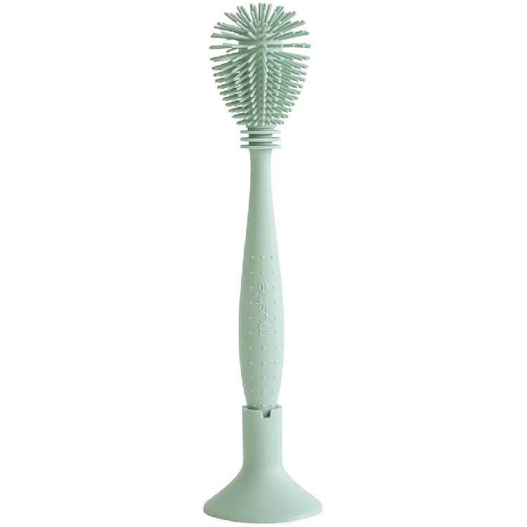 Flessenborstel Mushie Silicone baby bottle brush