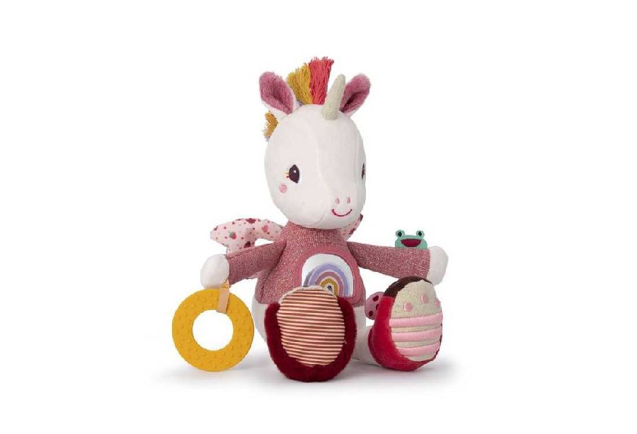 Knuffel Lilliputiens Multi-activiteiteneenhoorn, pluche knuffel | Lena