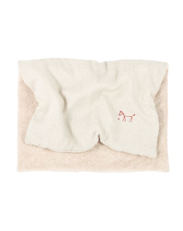 Deken Nobodinoz Embroidered Winter Blanket L1N0, geschikt voor wieg/draagmand/park | L1N0