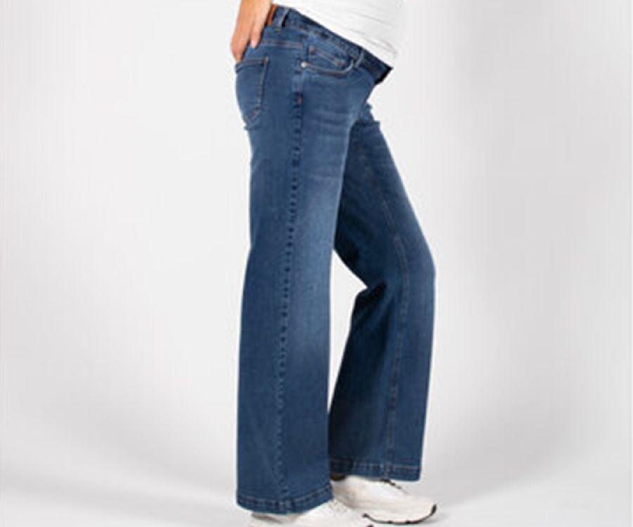 Broek LOVE2WAIT Jeans Wide Leg