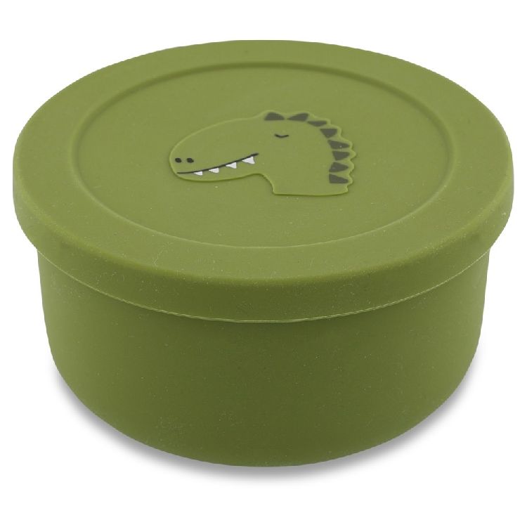 Snackdoos Trixie Snack pot with lid, 1 stuk(s) | Mr. Dino Mealtime