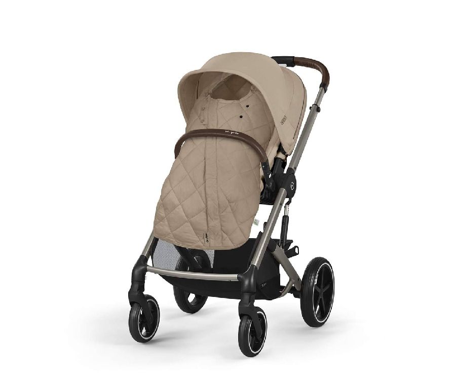 Voetenzak Cybex Snogga 2, geschikt voor draagmand/wandelwagen/buggy Cybex Lux 4.0/Priam 4.0/e-Priam/Coÿa/Gazelle S 2.0/Eezy S + 2/Beezy 3.0/Libelle 3.0/Orfeo/Avi Spin/e-Gazelle S | Gold