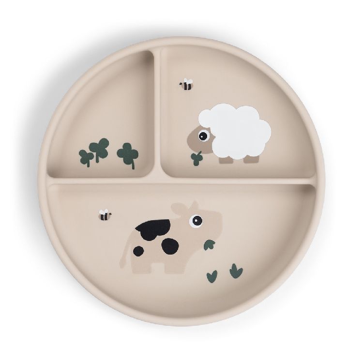 Bord Done by Deer Tiny Farm, plat bord | Stick & Stay Compartment Plate