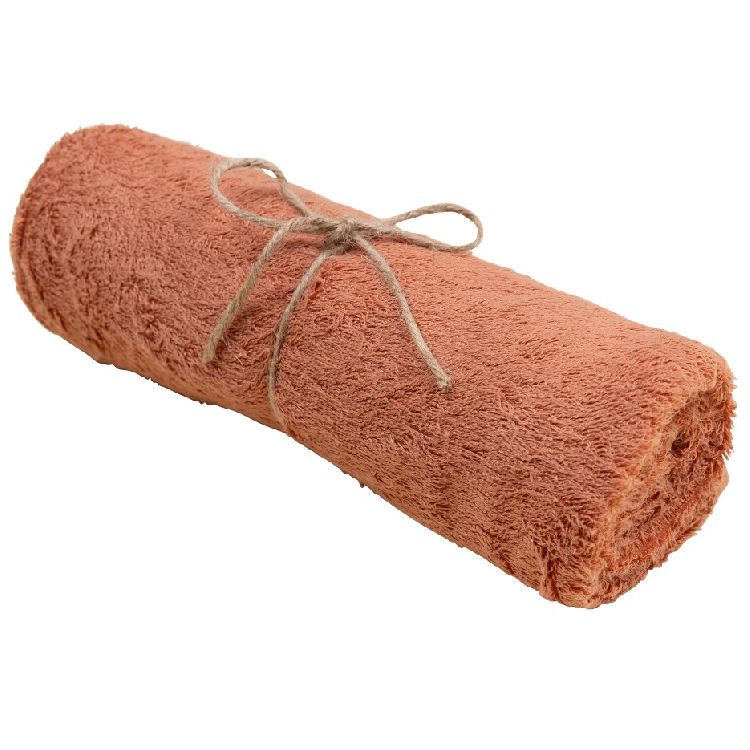 Handdoek Timboo Bamboo Large | Timboo sunrise orange