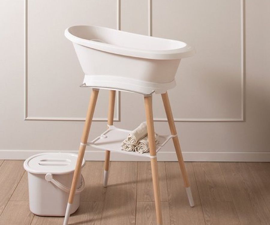 Badstaander Bébé-Jou Bath stand Sense, geschikt voor Bébé-Jou Baby bath Sense | Light Oat