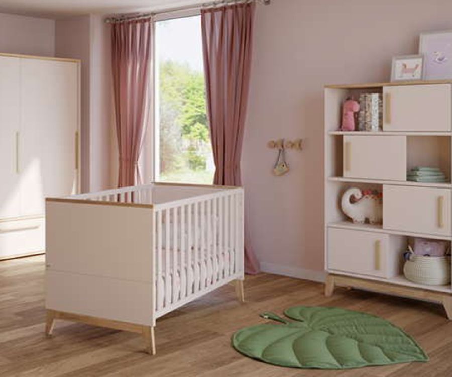 Bed PAIDI, Stiene, Stiene 70x140 omvb, babybed omvormbaar tot juniorbed/babybed omvormbaar tot bedbank