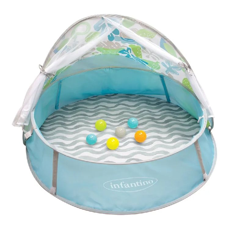 Uv tent Infantino Grow with me 3-in-1 pop up play ball pit