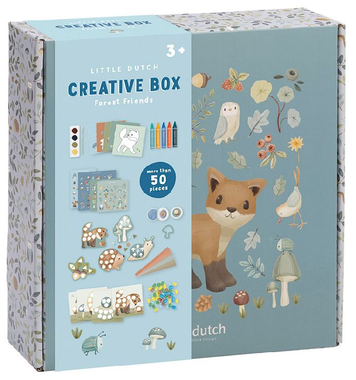Knutselmateriaal Little Dutch Knutseldoos XL | Forest Friends