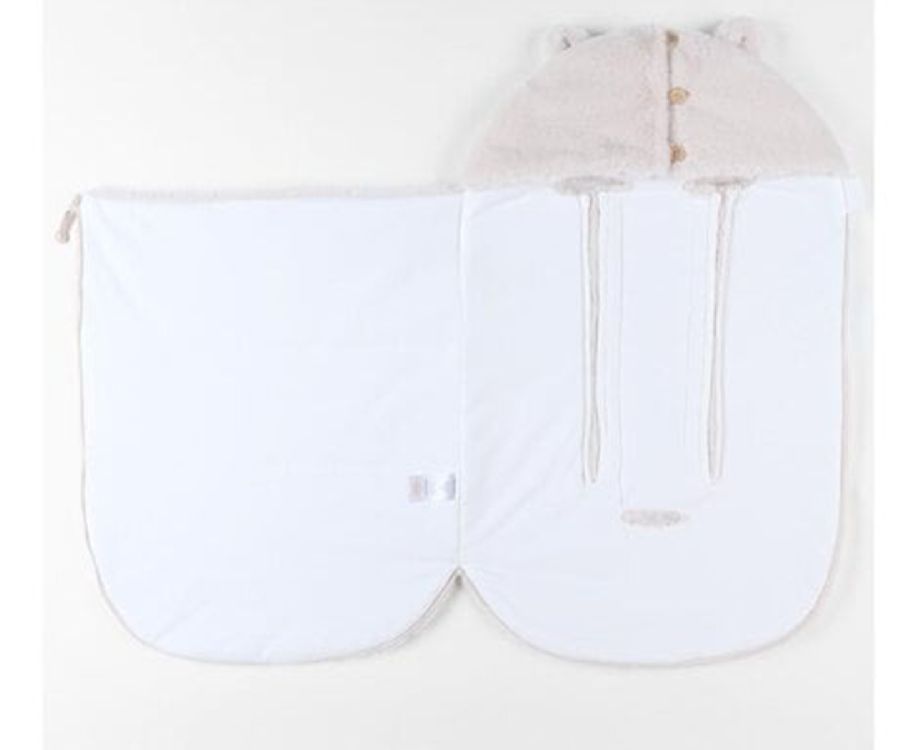 Voetenzak Noukies Engelennestje, geschikt voor autostoel groep 0+ | Mix & Match