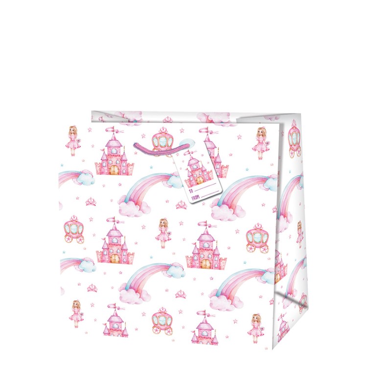 Geschenkzak Pink Princess S