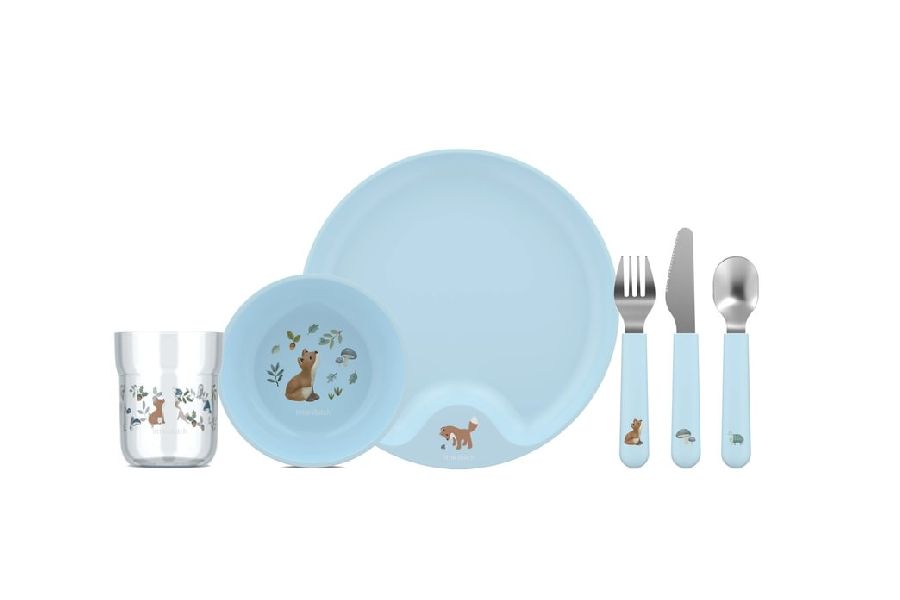 Eetset Little Dutch Set Kinderservies Mio 6delig | Forest Friends