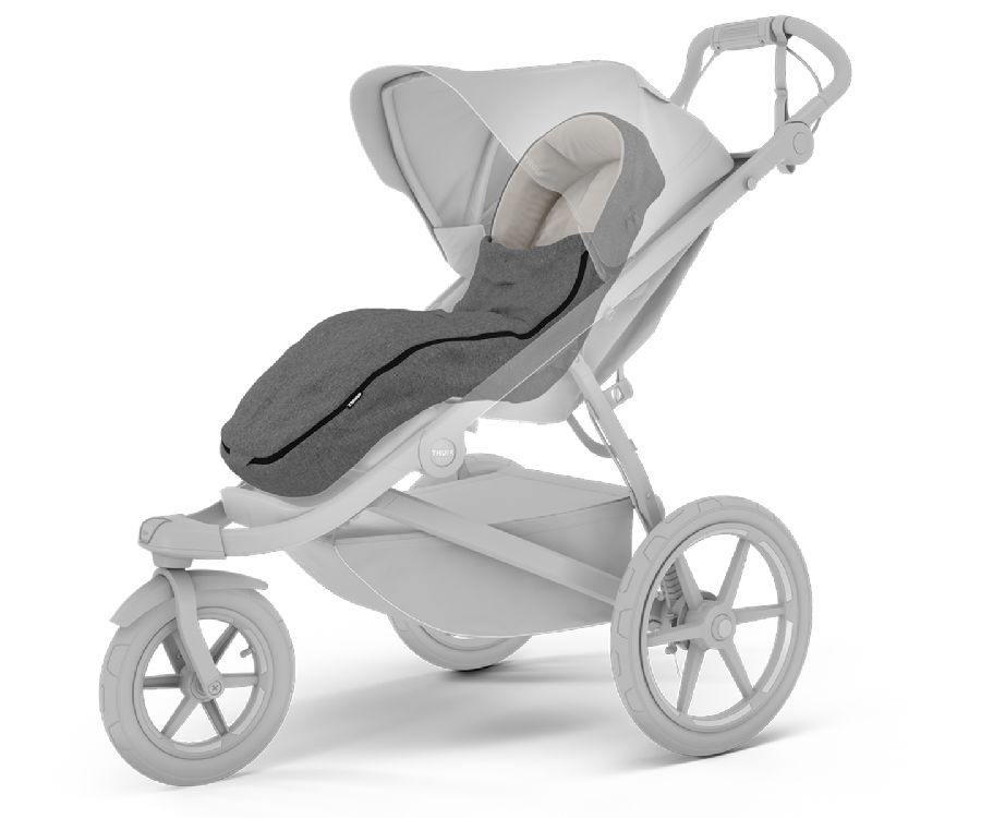 Voetenzak Thule Footmuff, geschikt voor wandelwagen/buggy/fietskar Thule Glide 2/Urban Glide 2/Urban Glide 2 Double/Urban Glide 3/Urban Glide 3 Double/Urban Glide 4-wheel/Sleek/Sleek 2/Spring/Shine/Coaster XT 2/Courier 2/Chariot Cab/Chariot Cab 2/Chariot Lite 1/Chariot Lite 2/Chariot Cross 1 G3/Chariot Cross 2 G3/Chariot Sport 1 G3/Chariot Sport 2 G3