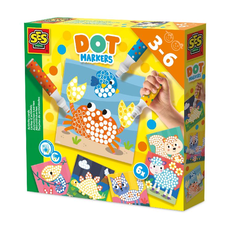 Stempelmateriaal SES Creative Dot markers - Activity cards