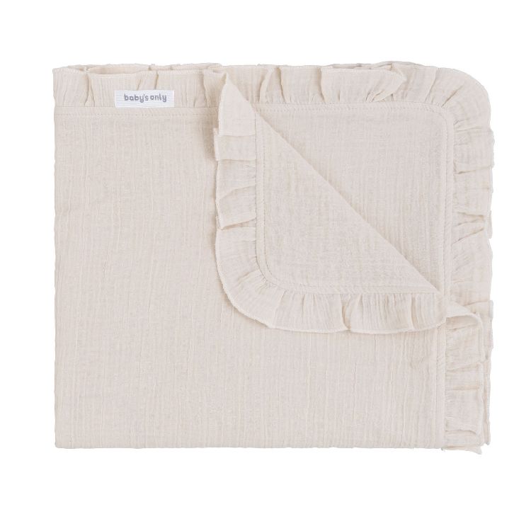Deken Baby's Only, geschikt voor wieg/draagmand/park | Calm warm linen